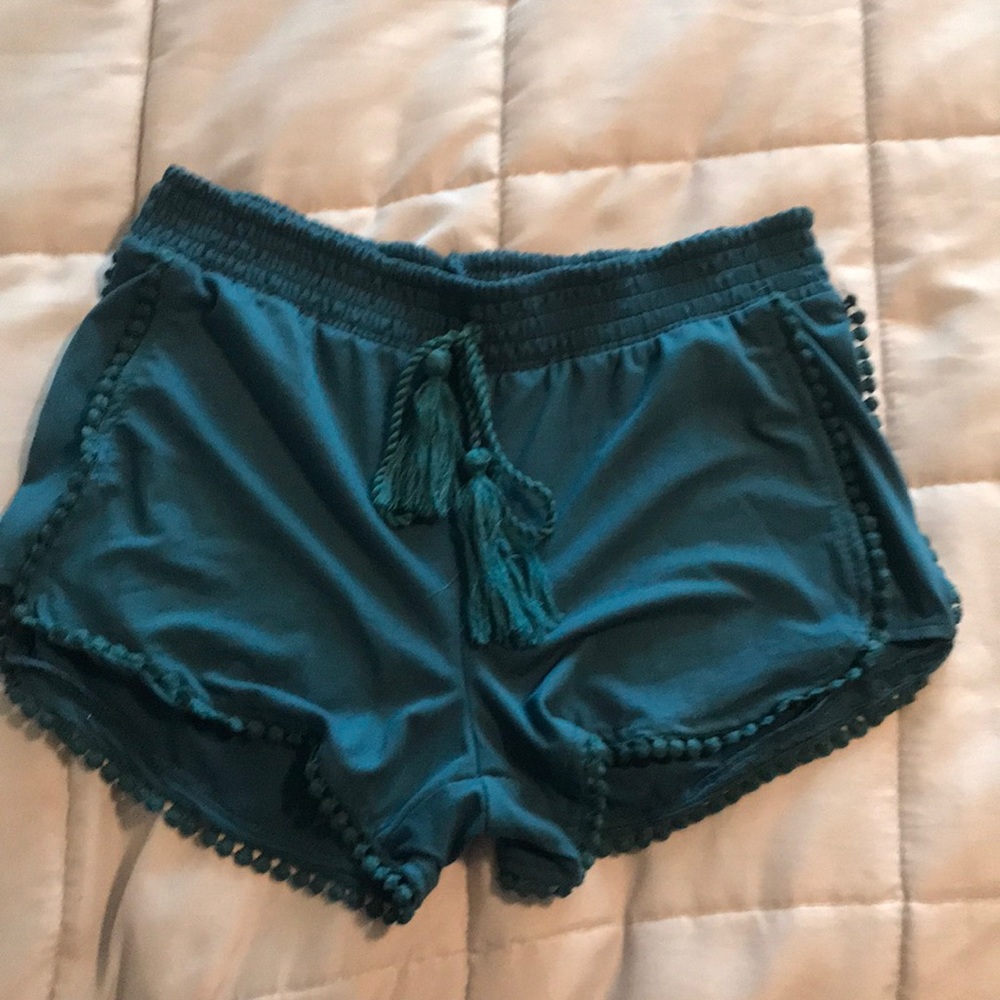 Blue shorts
